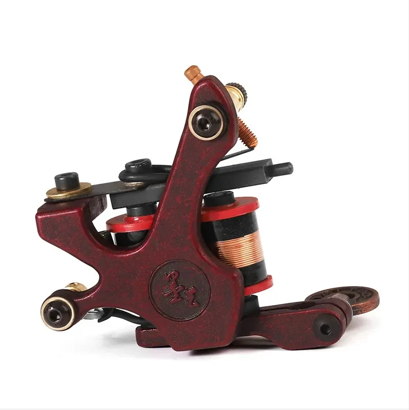 Pure Copper Tattoo 10 Coils Machine Shader